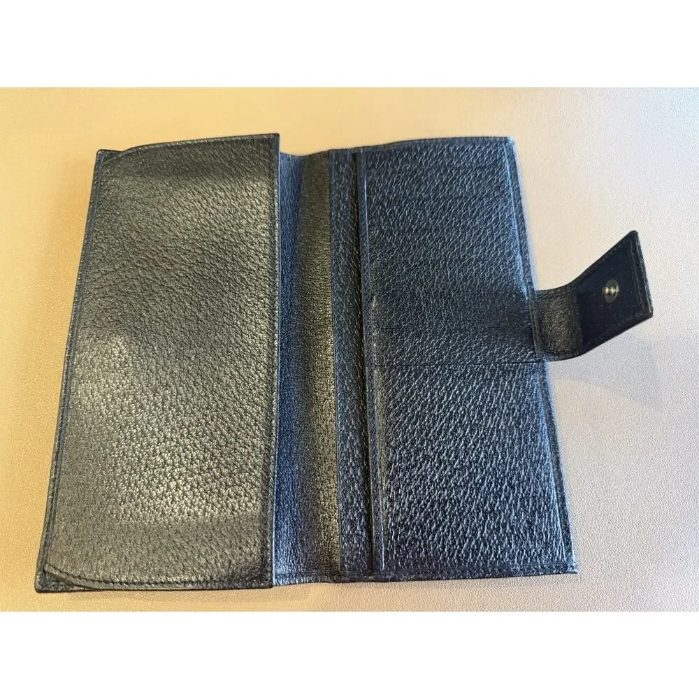 Authentic Gucci Black Leather Wallet – COA Included - Picture 3 of 9